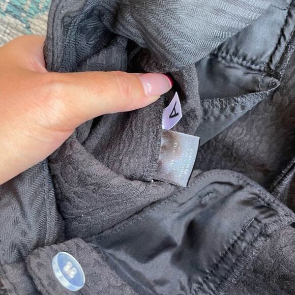 Ann Taylor Black Slim Ankle Dress Pants - Picture 5 of 10